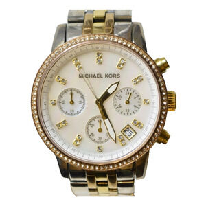 Michael Kors Ritz MK5650 Women’s Chronograph Watch – Mother of Pearl Dial